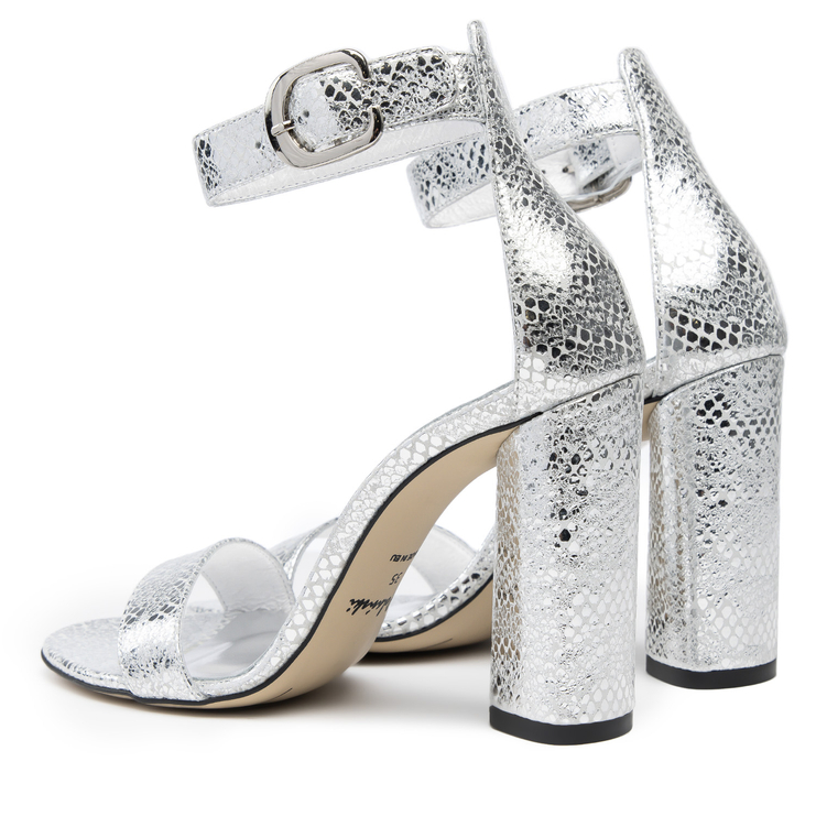 Sandały 876 - Srebrny Snake