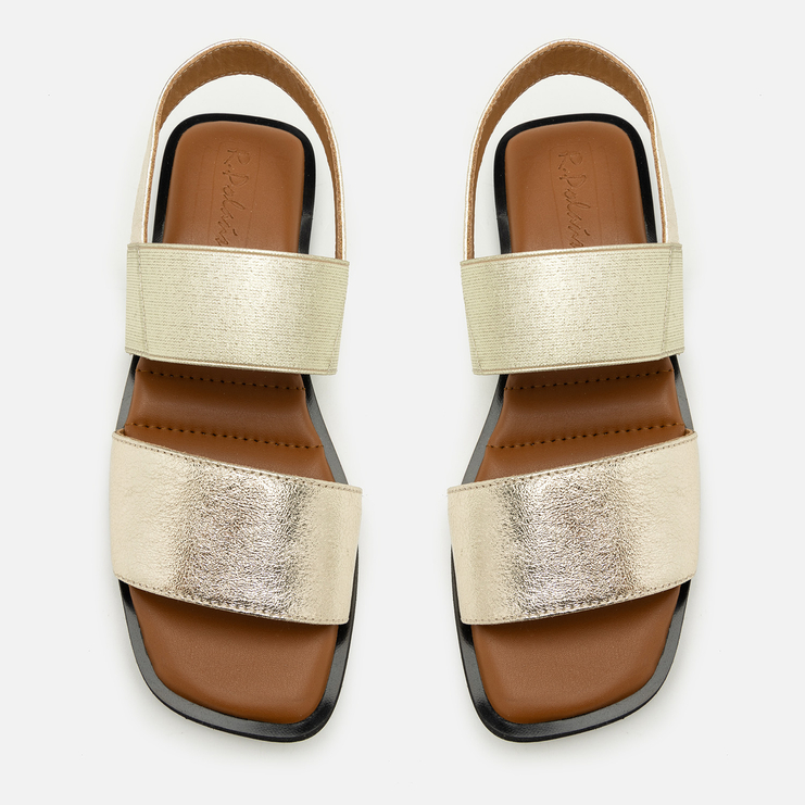 Sandały R.Polański 2138 - Złoty