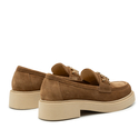 Półbuty R.Polański 2083 - Camel Zamsz