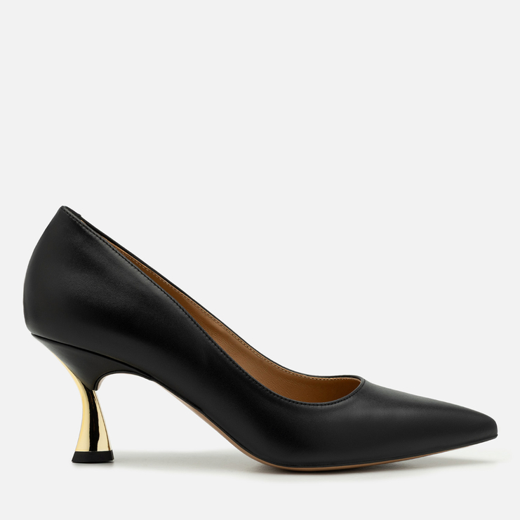 Czółenka 1210 - Czarny Lico