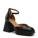 Sandały R.Polański 1454 - Czarny Polina 550 Lico