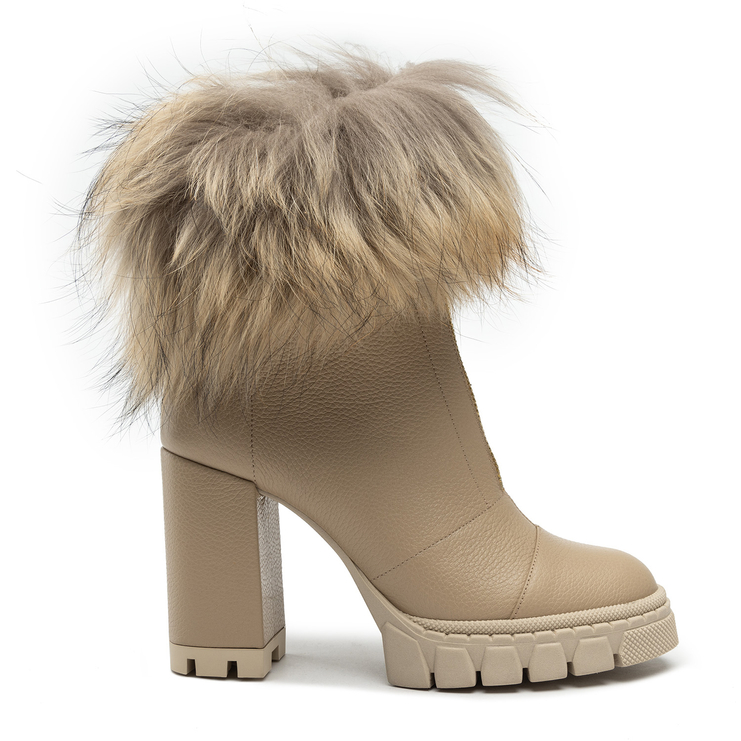 Botki R.Polański 1534 - Beżowy Icar Lico