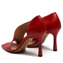 Sandały R.Polański 1286 - Czerwony Lico