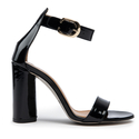 Sandały 876 - Czarny Lakier