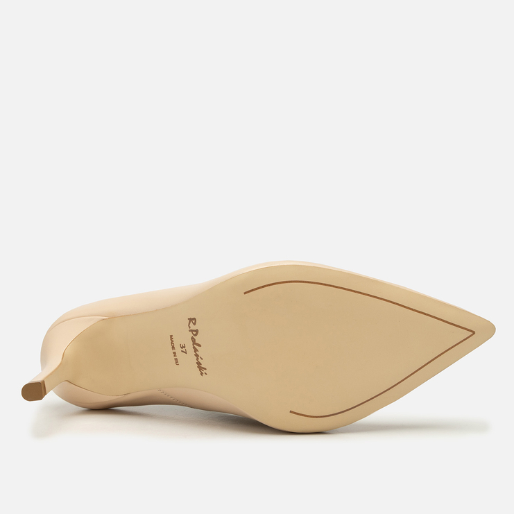 Szpilki R.Polański 2176 - Beżowy Lico