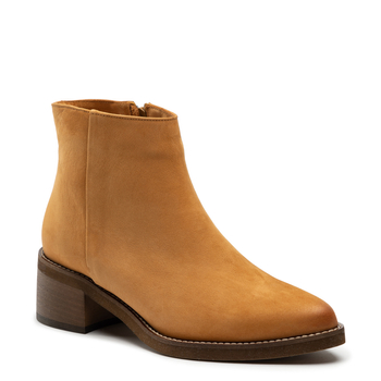 Botki R.Polański 1201 - Rudy C Nubuk