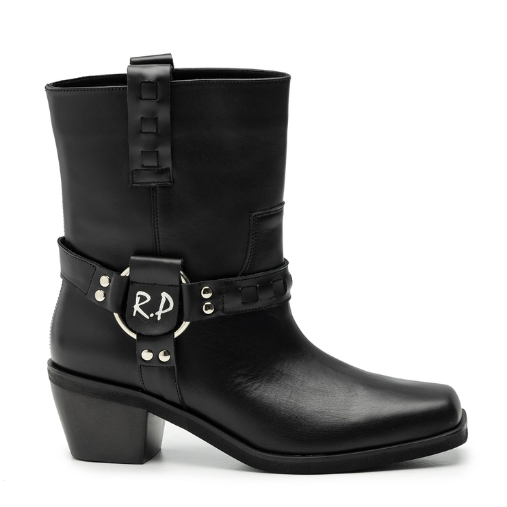 Botki R.Polański 1920 - Czarny Lico