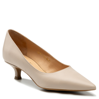 Czółenka R.Polański 1087 - Beżowy Polina 266 Lico