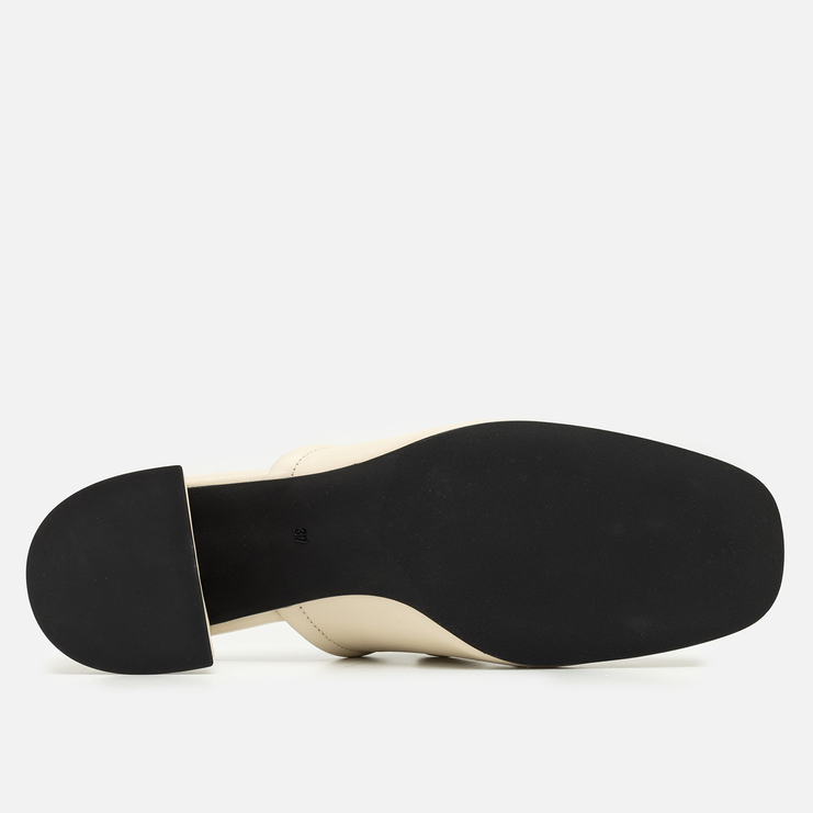 Klapki R.Polański 2132 - Beżowy Lico