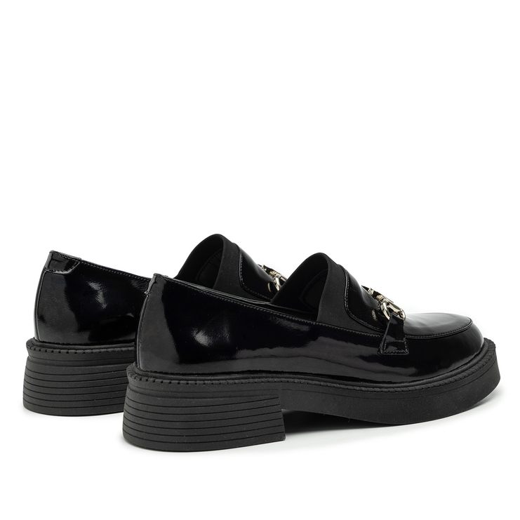 Półbuty R.Polański 2087 - Czarny Naplak