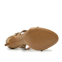 Sandały R.Polański 1287 - Camel Lico
