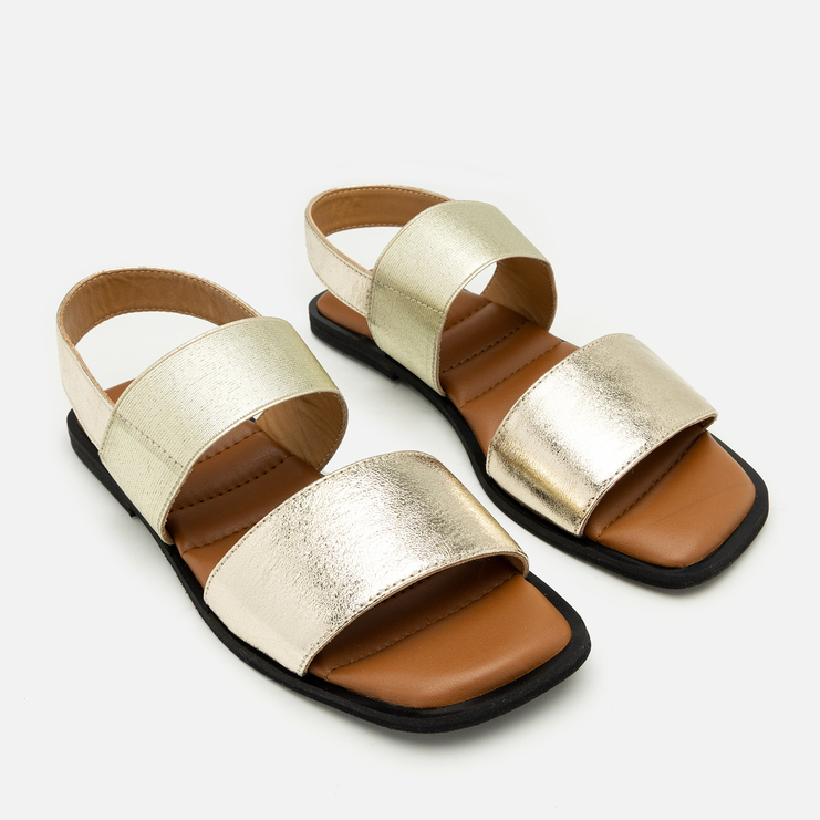 Sandały R.Polański 2138 - Złoty