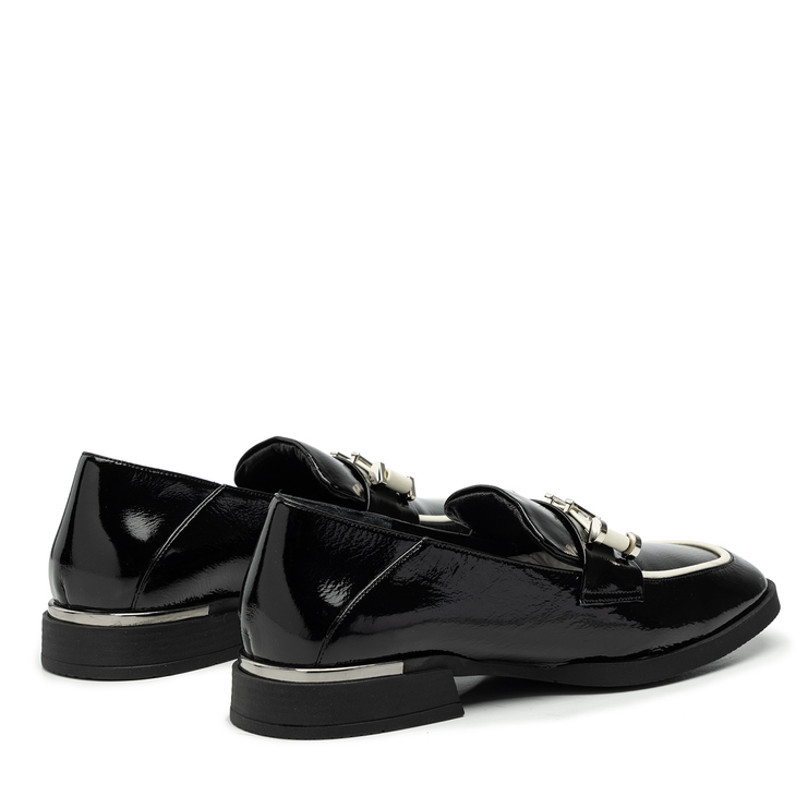 Półbuty R.Polański 2089 - Czarny Naplak