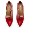 Półbuty R.Polański 1232 - Czerwony Lico