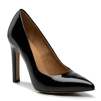 Czółenka R.Polański 1645 - Czarny Lakier