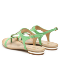 Sandały 826 - Zielony Zamsz