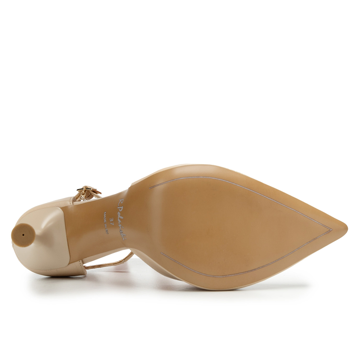 Sandały R.Polański 1720 - Vanilia Lico