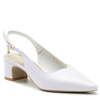 Sandały R.Polański 1120 - Biały Lico