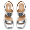 Sandały R.Polański 1451 - Srebrny Lico