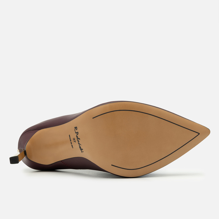 Szpilki 1044 - Bordowy Lico