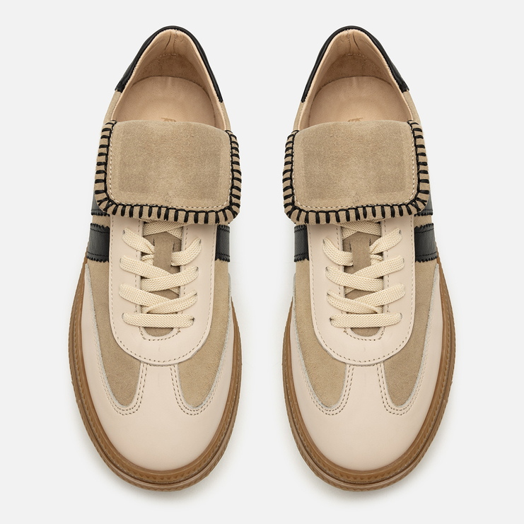 Sneakersy R.Polański 2154 - Beżowy