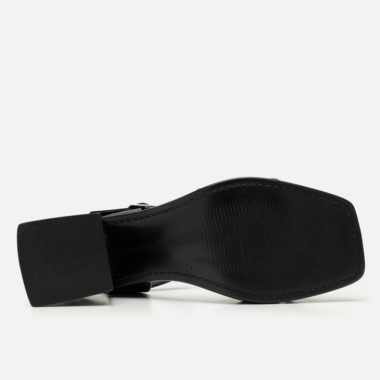 Sandały R.Polański 2121 - Czarny Lico