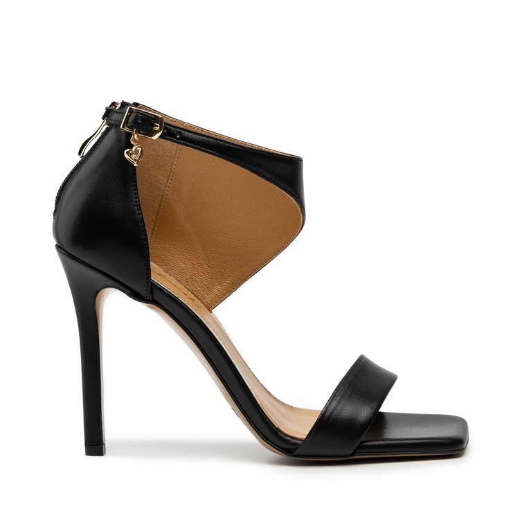 Sandały R.Polański 1735 - Czarny Lico