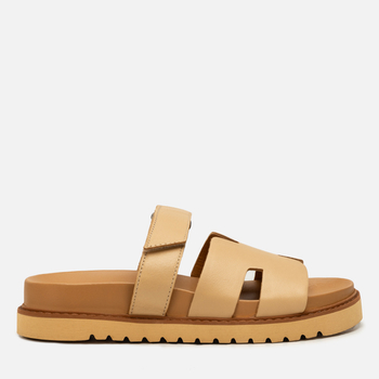 Klapki R.Polański 2159 - Camel Lico