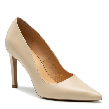 Czółenka R.Polański 1809 - Beżowy Lico