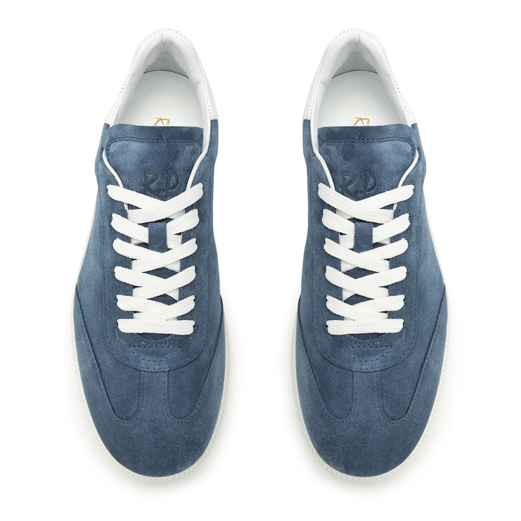 Sneakersy R.Polański 2103 - Niebieski Zamsz