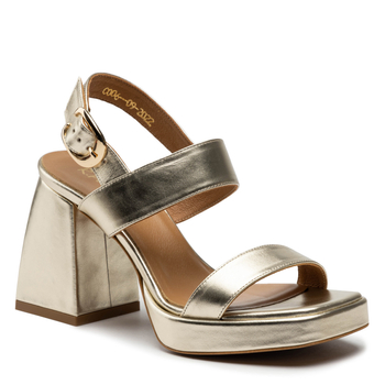 Sandały R.Polański 1451 - Złoty Lico