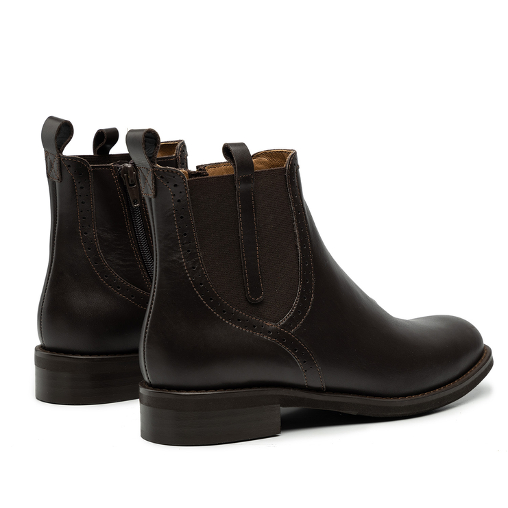 Botki R.Polański 1331 - Brązowy Lico