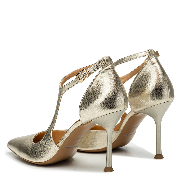 Sandały R.Polański 1720 - Złoty Lico