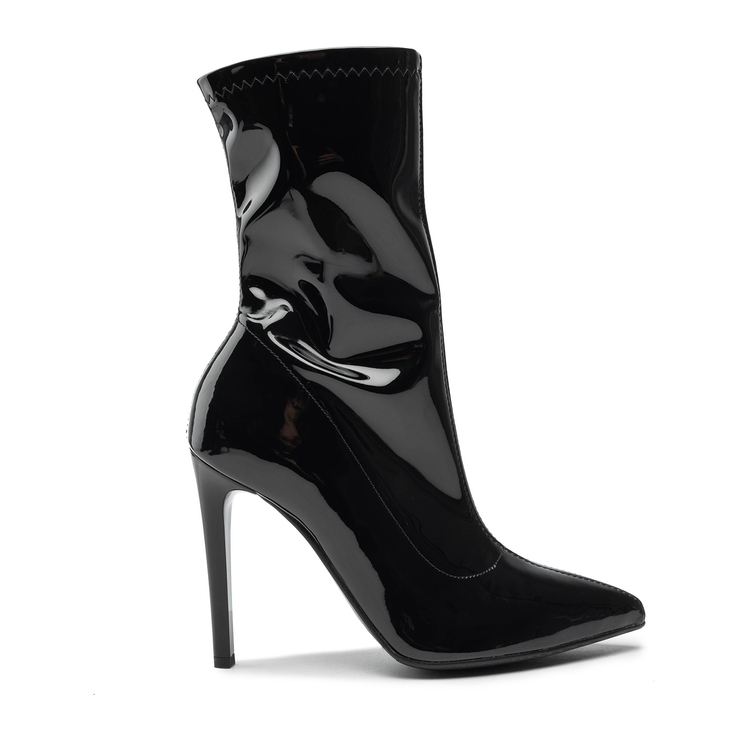 Botki R.Polański 1360 - Czarny Lakier