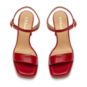 Sandały R.Polański 1510 - Czerwony Lico