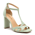 Sandały R.Polański 1489 - Zielony Polina 586 Lico