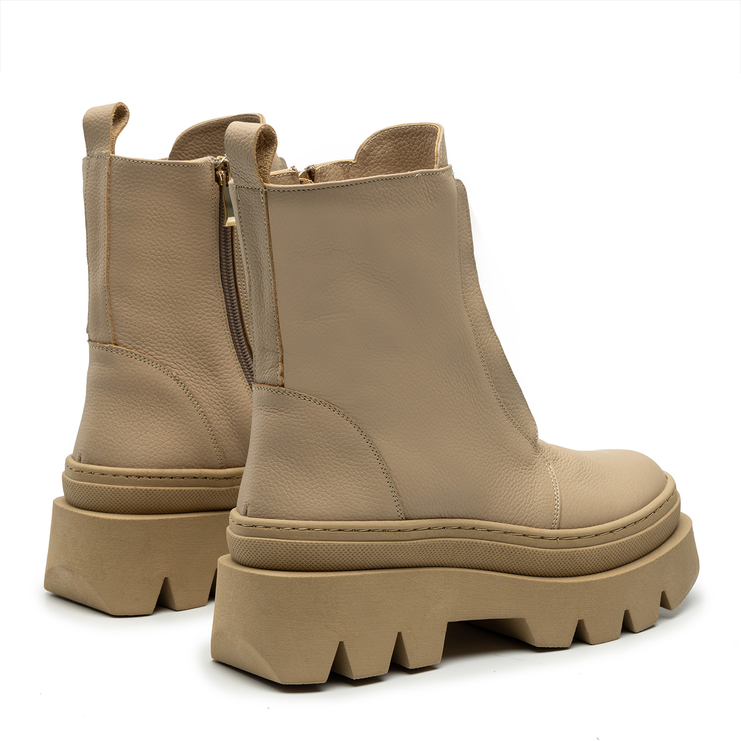 Botki R.Polański 1773 - Beżowy Dollaro