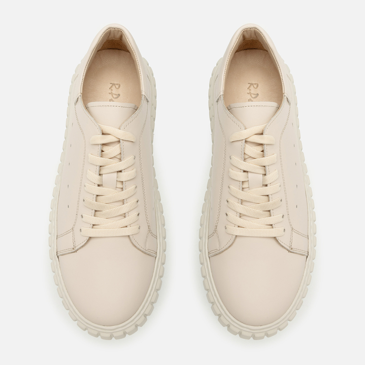 Sneakersy R.Polański 2144 - Beżowy Lico