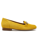 Baleriny R.Polański 1138 - Żółty Zamsz