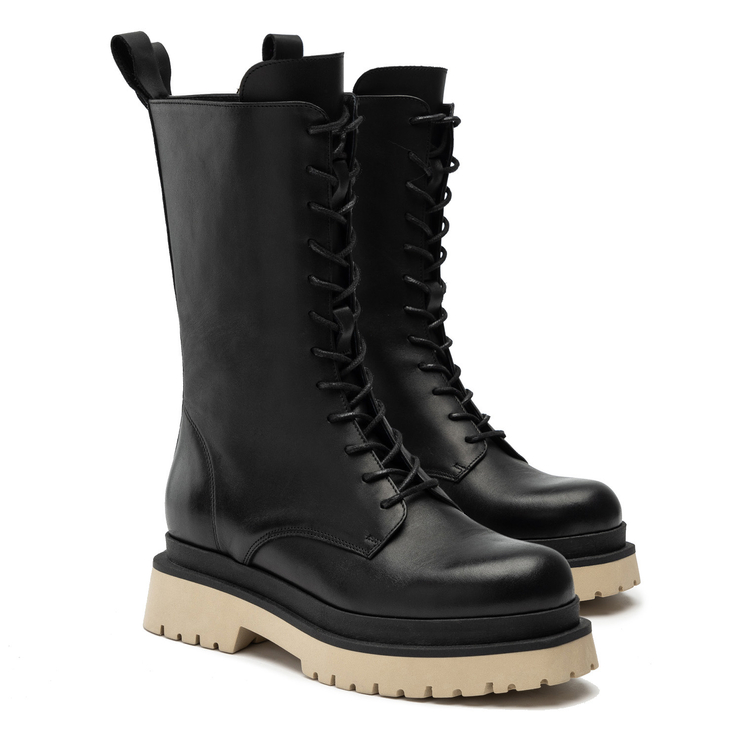 Botki R.Polański 1579 - Czarny Lico