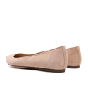 Baleriny 727 - Beżowy Zamsz