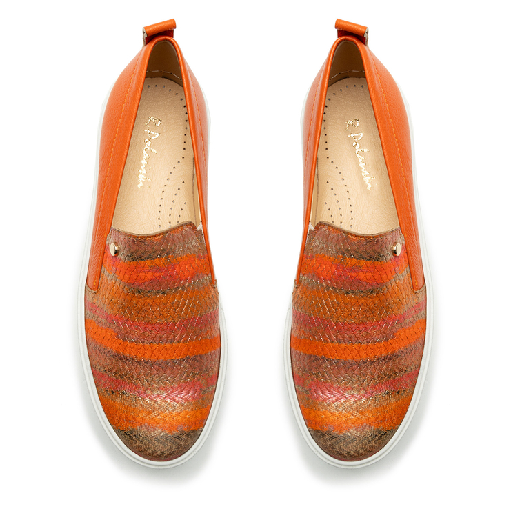 Półbuty R.Polański 1903 - Pomarańczowy