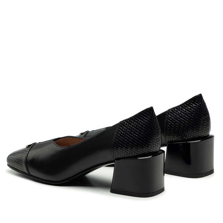 Czółenka R.Polański 1990 - Czarny Lico