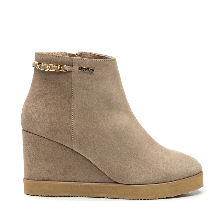 Botki R.Polański 1930 - Beżowy Zamsz