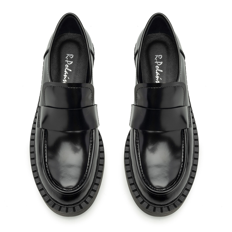 Półbuty R.Polański 2081 - Czarny Florentic