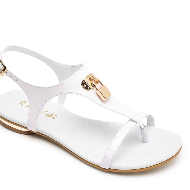 Sandały 1100 - Biały Lico