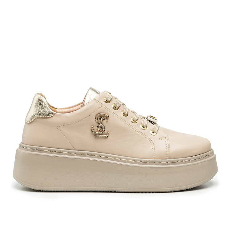 Sneakersy R.Polański 1934 - Beżowy Lico