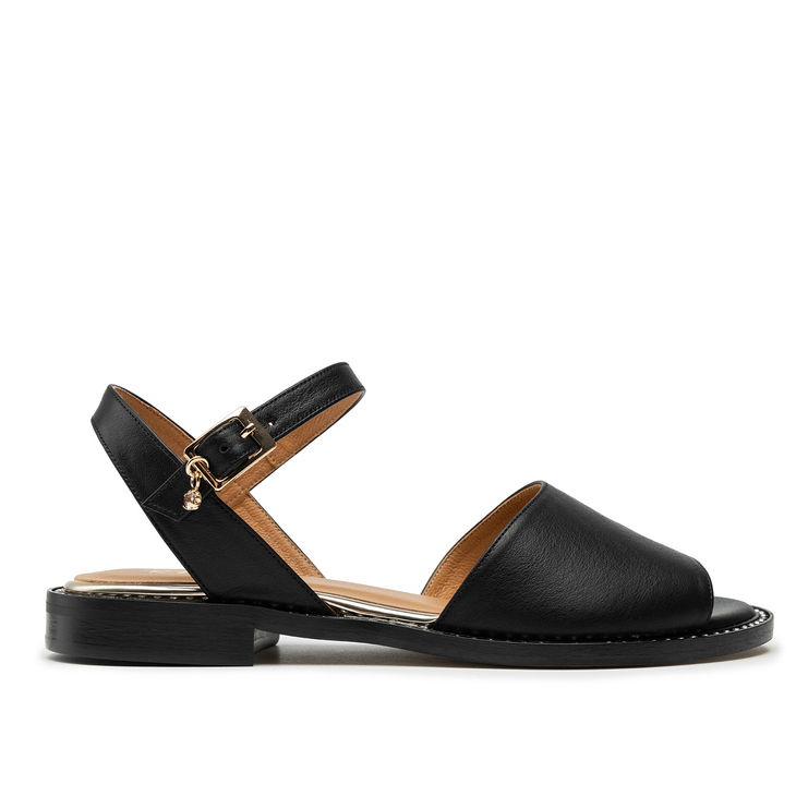 Sandały R.Polański 1641 - Czarny Icar Lico