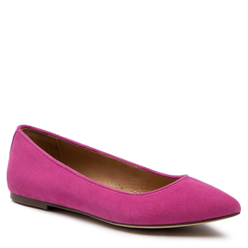 Baleriny 727 - Magnolia Zamsz