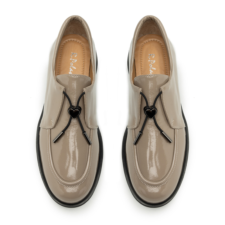 Półbuty R.Polański 2085 - Beżowy Naplak